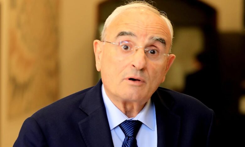 وزير الدفاع استقبل بشارة الأسمر والقاضي زياد أبو حيدر