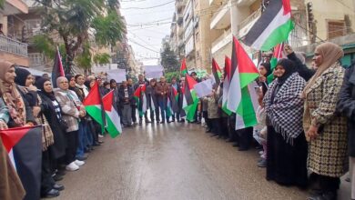 اعتصام فلسطيني في طرابلس رفضًا للضغوط الأميركية الهادفة إلى وقف خدمات «الأونروا»