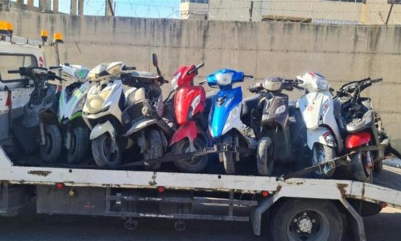 الداخلية اللبنانية تشدد إجراءات ضبط الدراجات النارية للحد من حوادث السير