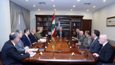 الرئيس جوزاف عون يترأس اجتماعاً أمنياً ويؤكد على تعزيز الجهوزية وحسن سير العمل الأمني