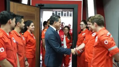 الوزير مرقص زار الصليب الاحمر- الإسعاف وبنك الدم مشيدا بجهود عناصره في كل الظروف: نقدر تضحياتكم في السهر ليل نهار في سبيل خدمة المواطن مجاناً