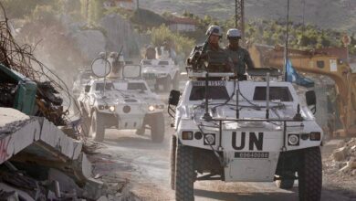 “اليونيفيل”: إطلاق النار على دوريتين لجنودنا مصدره موقع للجيش الإسرائيلي جنوب الخط الأزرق