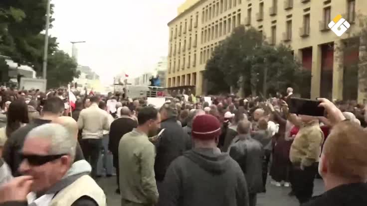 تقرير مصور | استمرار الاحتجاجات المطلبية أمام مجلس النواب لليوم الثاني