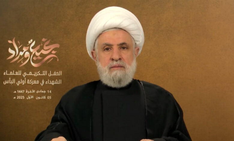 سماحة الشيخ نعيم قاسم يتحدث غداً في ذكرى القائدين قاسم سليماني وأبو مهدي المهندس