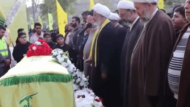 شيع حزب الله وجمهور المقاومة الشهيد محمد هادي الحسيني في بلدة أرزون