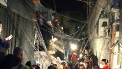 لبنان | انهيار مبنى في طرابلس.. امرأة تحت الأنقاض وأربعة أشخاص في عداد المفقودين