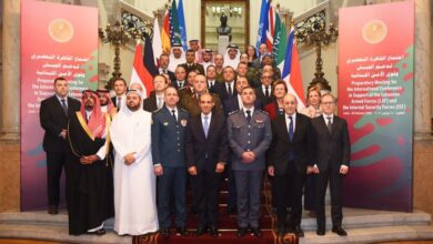 العماد هيكل شارك في اجتماع القاهرة التحضيري للمؤتمر الدولي لدعم الجيش وقوى الأمن الداخلي