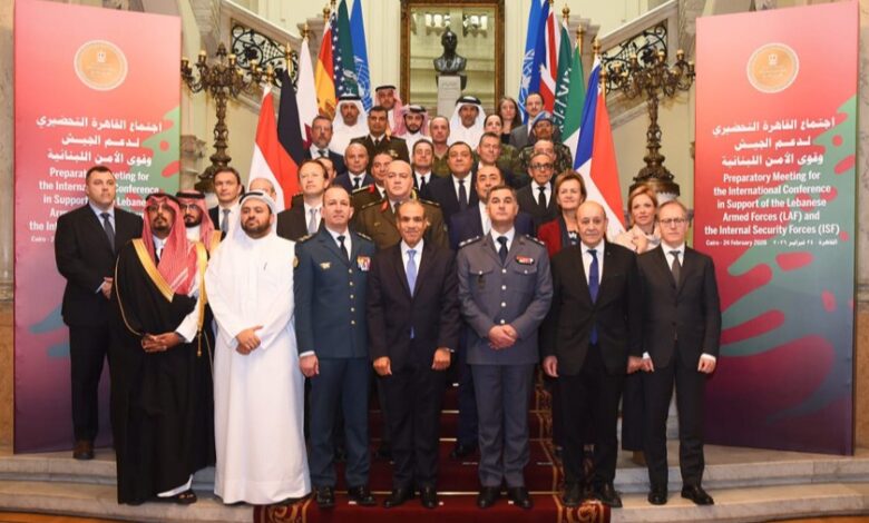 العماد هيكل شارك في اجتماع القاهرة التحضيري للمؤتمر الدولي لدعم الجيش وقوى الأمن الداخلي