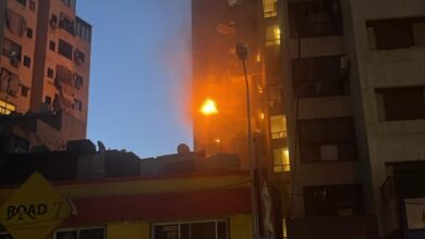 الاحتلال يستهدف شقة في منطقة عائشة بكار في بيروت