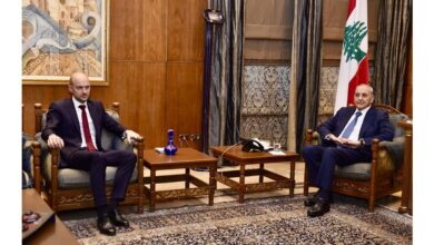 الرئيس بري استقبل وزير الخارجية الفرنسي: تطبيق اتفاق تشرين 2024 بوساطة أميركية وفرنسية والتزام “إسرائيل” به ينهي العدوان ويعيد النازحين