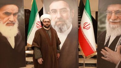 الشيخ الرفاعي شارك في الوقفة التضامنية مع إيران