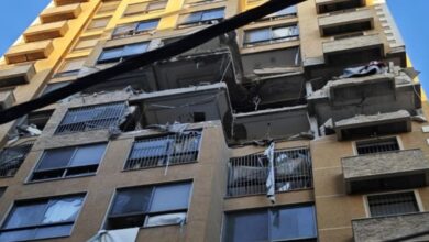 العدوان “الإسرائيلي” مستمر من الجنوب إلى البقاع واستهداف شقة سكنية في بيروت