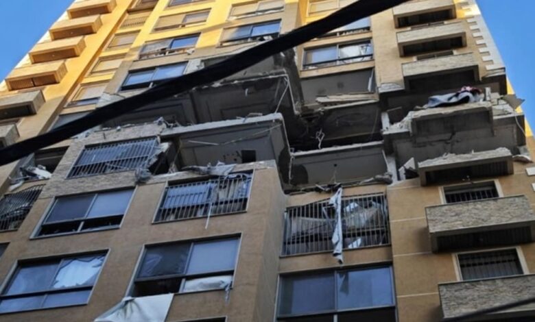 العدوان “الإسرائيلي” مستمر من الجنوب إلى البقاع واستهداف شقة سكنية في بيروت