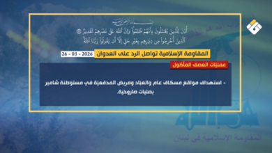 بالصواريخ والمسيرات: ضربات متواصلة للمقاومة على مواقع العدو