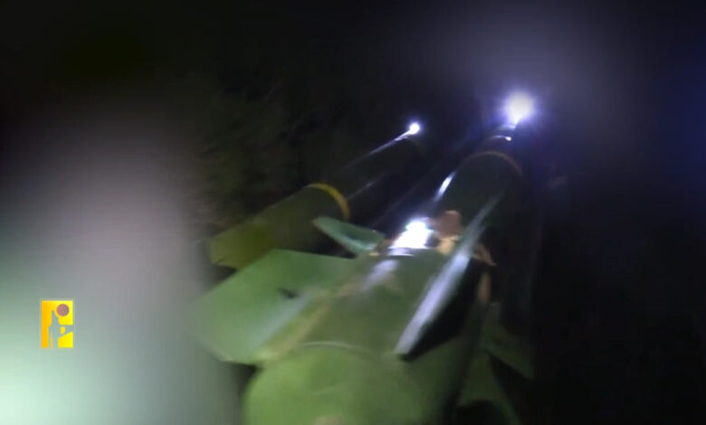 بالفيديو | المقاومة الإسلامية تستهدف بالصواريخ والمسيرات مواقع للعدو الإسرائيلي