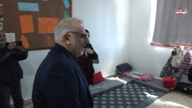 جولة للنائب المقداد على النازحين في بيروت