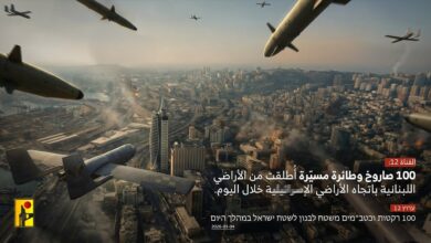 سلسلة عمليات للمقاومة الإسلامية بالصواريخ والمسيرات الانقضاضية ضد كيان الاحتلال ومواقع وتجمعات جيشه