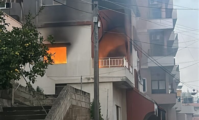 غارة من الطيران المسيّر الصهيوني على منزل في عدلون جنوب لبنان