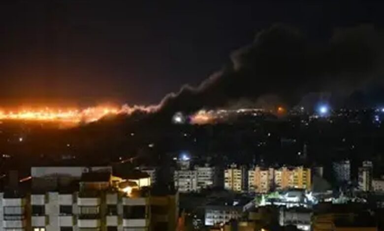 لبنان | اليوم الخامس للعدوان .. سلسلة غارات ليلية تستهدف الضاحية الجنوبية والبقاع والجنوب وتتسبب بتدمير مبانٍ سكنية عدّة