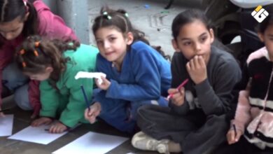 مراسلنا حسين محمد يستطلع أوضاع النازحين في عدد من المدارس