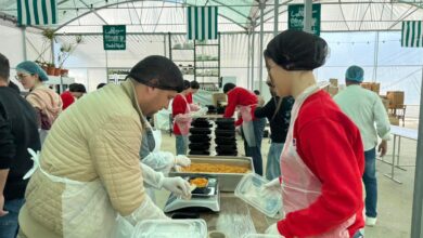 من قلب بيروت… البيت الروسي ومتطوعو الجالية الروسية يساندون العائلات اللبنانية النازحة