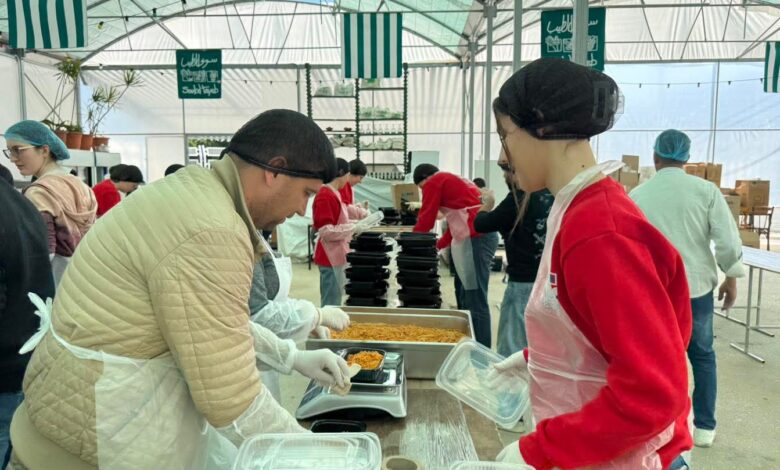 من قلب بيروت… البيت الروسي ومتطوعو الجالية الروسية يساندون العائلات اللبنانية النازحة