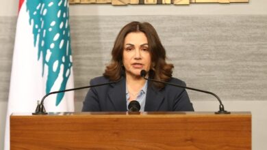 وزيرة الشؤون تمنت على النازحين التوجه إلى جبل لبنان والشمال وعكار