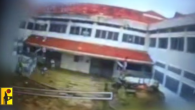 ⭕️بالفيديو | مشاهد من عملية استهداف المقاومة الإسلامية دبّابة ميركافا تابعة لجيش العدو الإسرائيلي في بلدة دير سريان جنوبي لبنان بمحلّقة انقضاضيّة