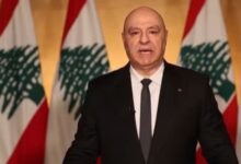 الرئيس عون: ما تحققَّ من وقفٍ لإطلاقِ النار كان خلاصة جهود الجميع