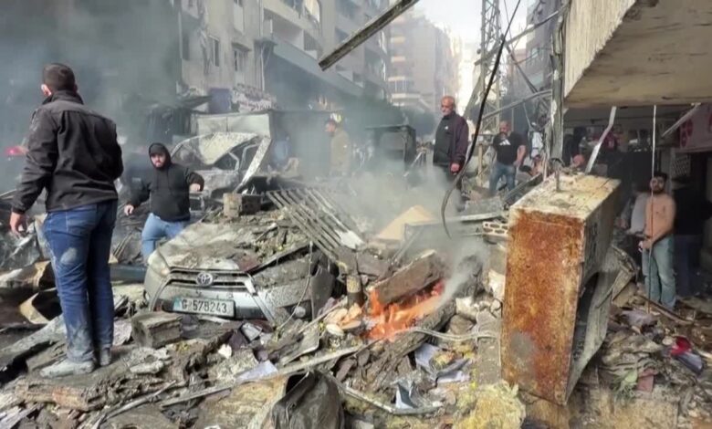 اللجنة الدولية للصليب الأحمر تستنكر العدوان الإسرائيلي الذي استهدف مناطق سكنية