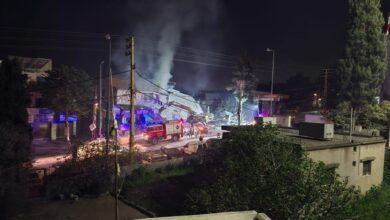 بالفيديو | اضرار بقسم الطوارئ بمستشفى تبنين جراء الغارة الاسرائيلية التي استهدفت المبنى المقابل