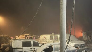 بالفيديو | الطيران الحربي المعادي يستهدف محيط مستشفى تبنين الحكومي