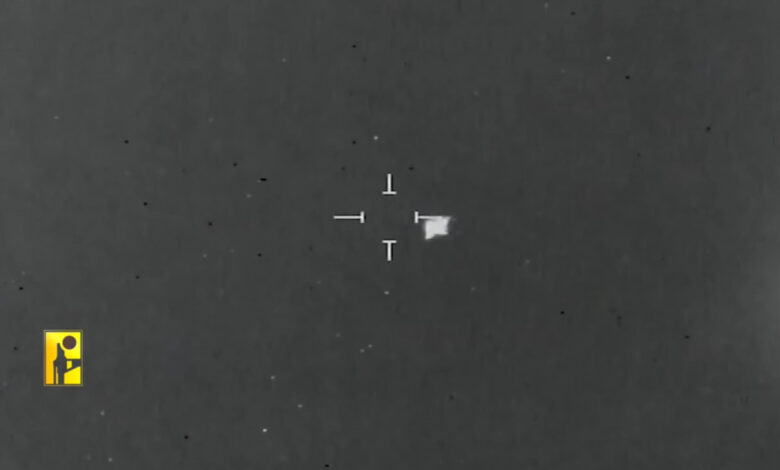 بالفيديو | المقاومة الإسلامية تتصدى لطائرة مسيرة إسرائيلية في جنوب لبنان