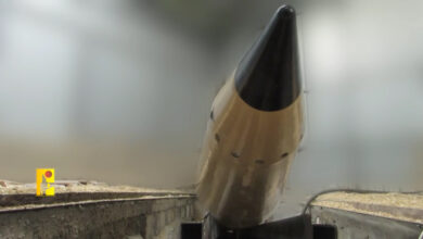 بالفيديو | مشاهد من استهداف المقاومة الإسلامية قاعدة نشريم الإسرائيلية جنوب شرق مدينة حيفا