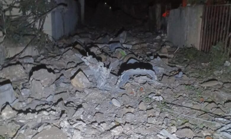 بالفيديو والصورة | اضرار وشهداء بسبب الغارات الاسرائيلية على بلدة كفرحتى – قضاء صيدا