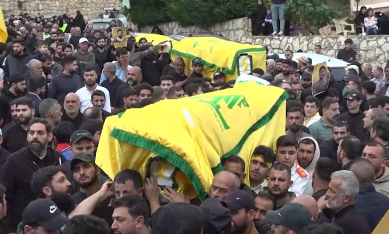 تشييع مهيب في قليا… وداع شهيدين على درب المقاومة