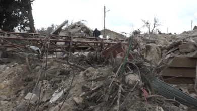 تقرير مصور | شهيد وجريح وأضرار جسيمة في غارة على بلدة مشغرة