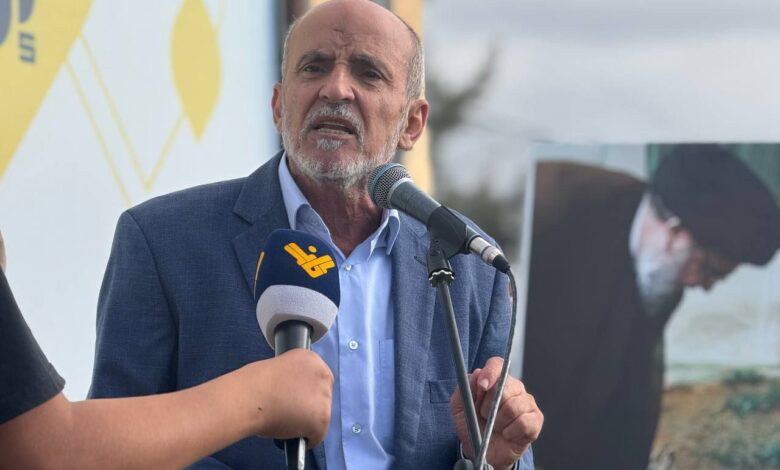 جشي من صور: التماسك بين “المقاومة والشعب والجيش” لحفظ سيادة لبنان