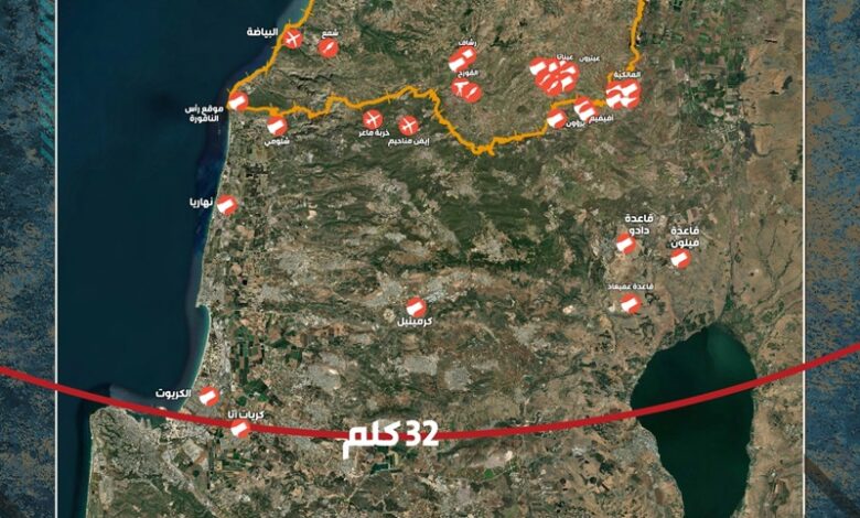 على امتداد الحدود… المقاومة الإسلامية تحبط محاولات التقدم وتستهدف تجمعات العدو