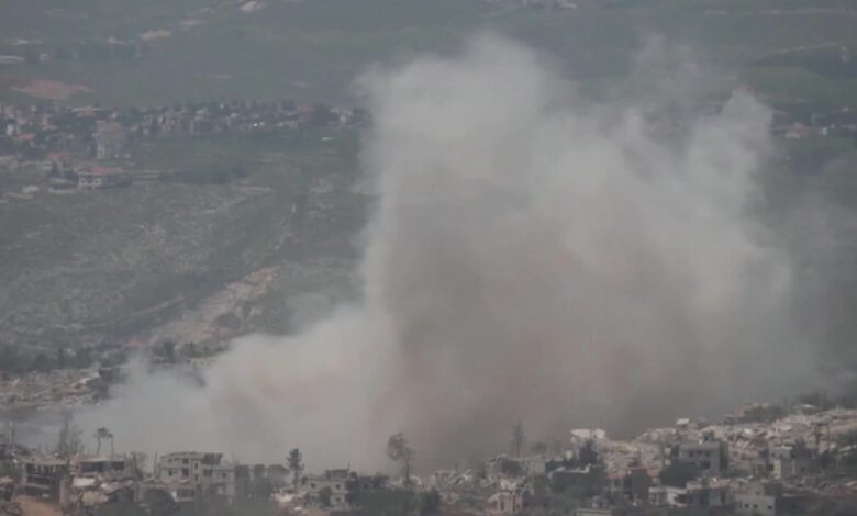 غارات جوية وقصف مدفعي وعمليات نسف تطال بنت جبيل والنبطية ومناطق جنوبية لبنانية