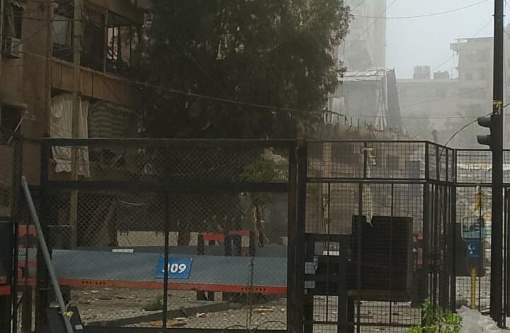 غارات صهيونية عنيفة تستهدف الضاحية الجنوبية لبيروت