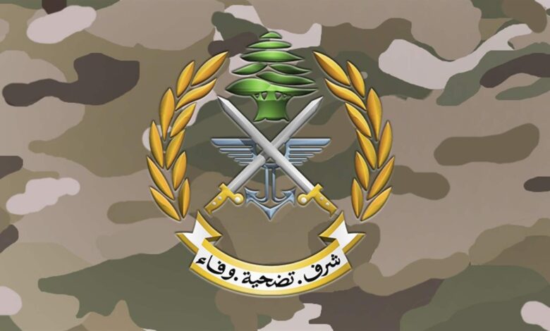 قيادة الجيش تنعى المعاون الأول الشهيد عباس حسن قاسم