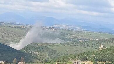 مراسلنا سامر الحاج علي ومن جنوب لبنان الذي لن يكون صهي.ونيا في يوم من الايام