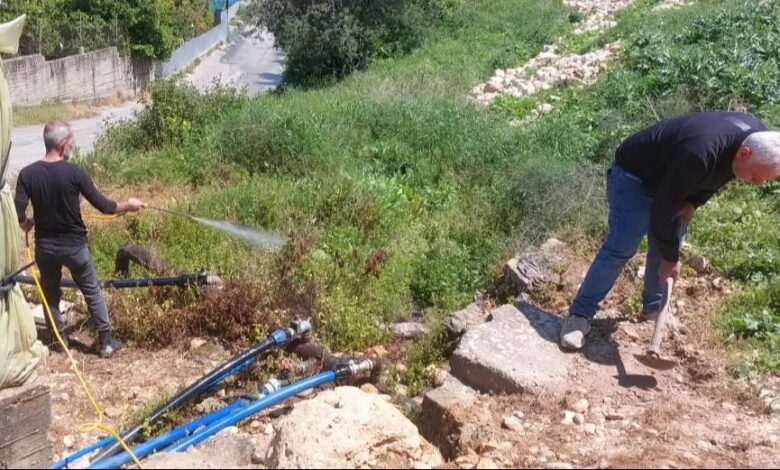 مصلحة الليطاني: استمرار أعمال الصيانة والتنظيف ضمن مشروع ري صيدا – جزين