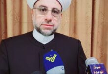 الشيخ عبدالرزاق شكر جمعية “وتعاونوا” على مساعداتها للعائلات الفقيرة والنازحة