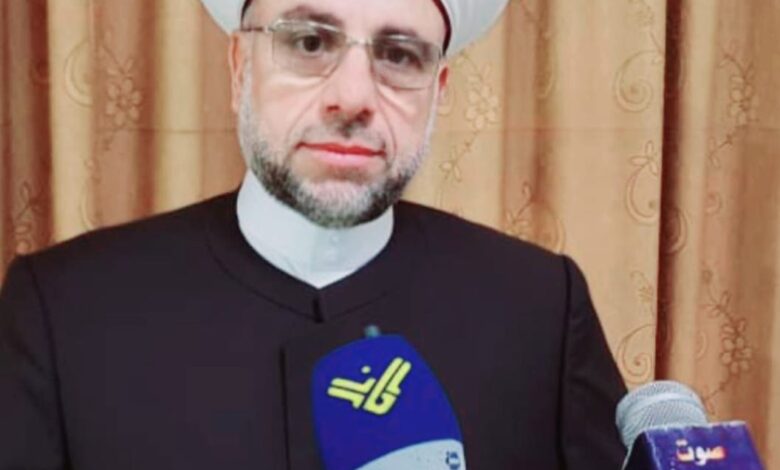 الشيخ عبدالرزاق شكر جمعية “وتعاونوا” على مساعداتها للعائلات الفقيرة والنازحة