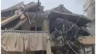 الطيران الحربي المعادي اغار على عدة مناطق بمحيط مدينة صور