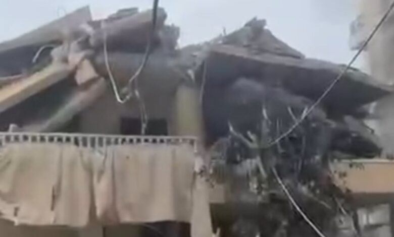 الطيران الحربي المعادي اغار على عدة مناطق بمحيط مدينة صور