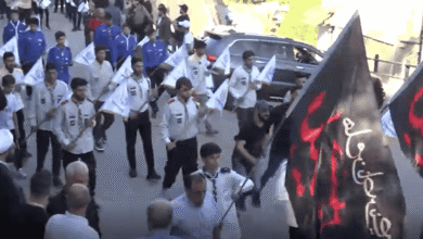 الهرمل تشيّع الشهيد مهدي المسمار في موكب حاشد