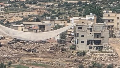 بالصورة | شادر وشباك بين آليات العدو وجنوده ومحلقات المقاومة